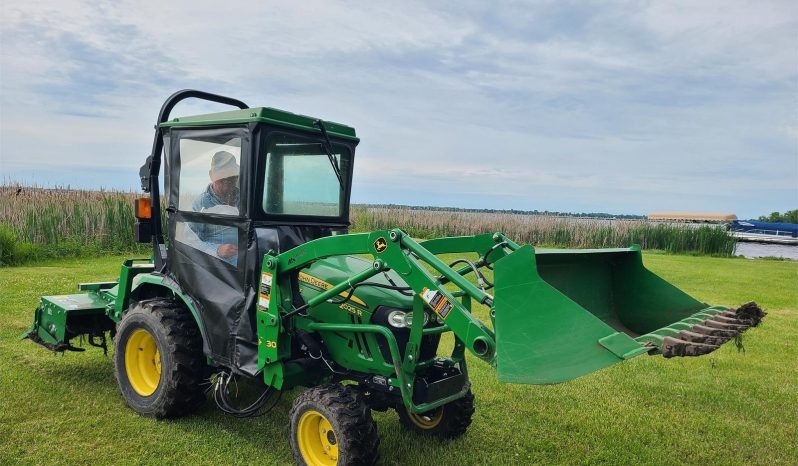 
								2017 John Deere 2025R Tractor with Loader, Tiller full									