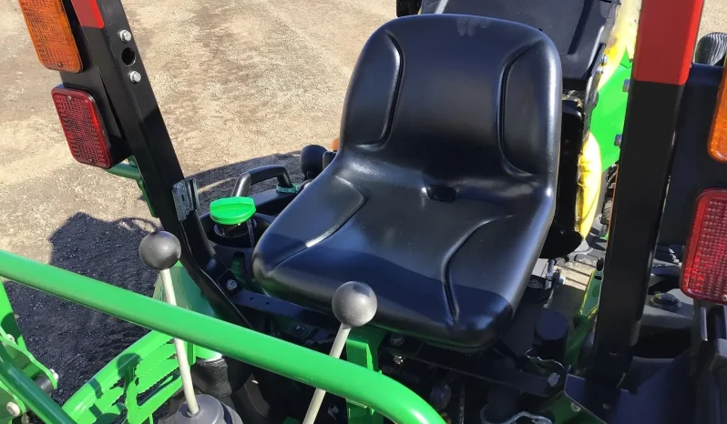 
								2018 John Deere 1025R Loader Backhoe Mower full									