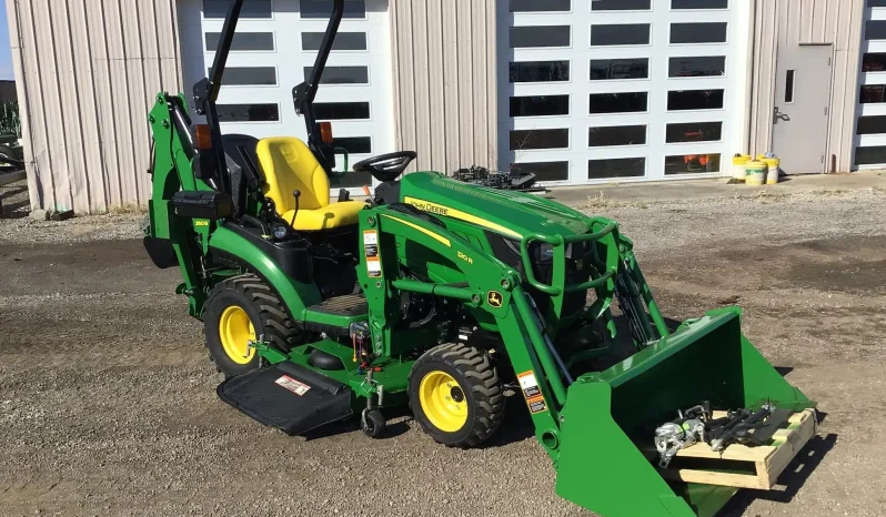 
								2018 John Deere 1025R Loader Backhoe Mower full									