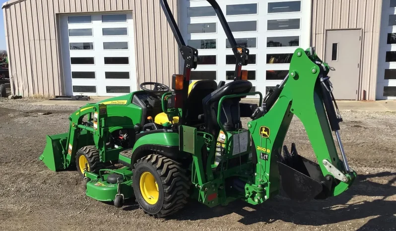 
								2018 John Deere 1025R Loader Backhoe Mower full									