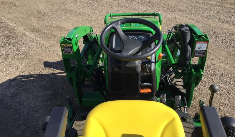 
								2018 John Deere 1025R Loader Backhoe Mower full									