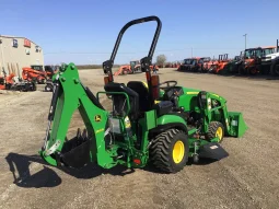 
										2018 John Deere 1025R Loader Backhoe Mower full									