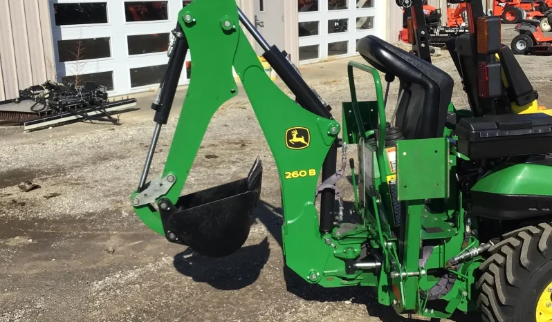 
								2018 John Deere 1025R Loader Backhoe Mower full									