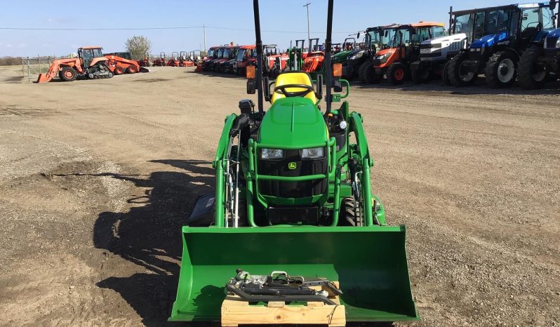 
								2018 John Deere 1025R Loader Backhoe Mower full									